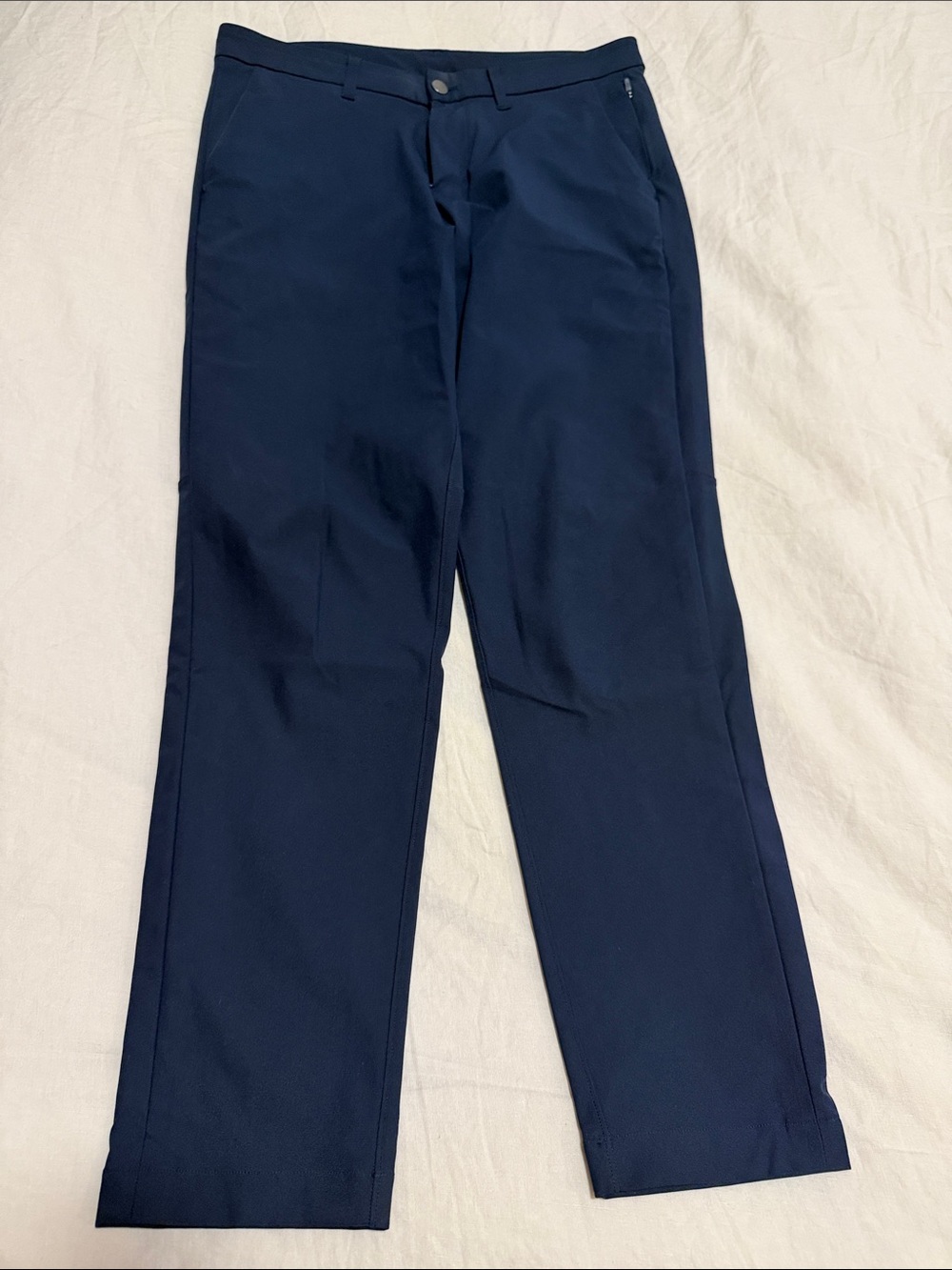 lululemon athletica Men's Navy Straight-Leg Dress Pants